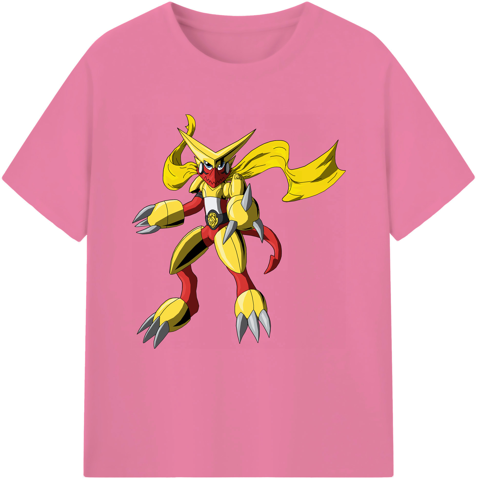 （画像用） Digimon デジタルモンスター/デジモン 綿100％半袖Tシャツ（フロントプリント）